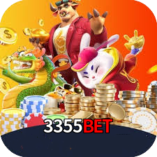 Imagem promocional da 3355Bet mostrando a plataforma e suas vantagens